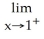 <strong>Evaluate the following limit: x + .</strong> A) 0 B) 1 C) 2 D) -1 E) does not exist
