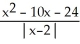 <strong>Evaluate . </strong> A) + \infty B) 14 C) - \infty D) -14 E) 0