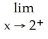 <strong>Evaluate . </strong> A) \infty B) - \infty C) 2 D) - E) none of the above
