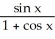 Simplify the expression csc x -   . A)  cot x B)  cos x C)  sin x D)  tan x E)  1