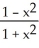  If x = tan \theta , express sin(2 \theta )  and cos(2 \theta )  as rational functions of x. A)  sin(2 \theta )  =   , cos(2 \theta )  =   B)  sin(2 \theta )  =   , cos(2 \theta )  =   C)  sin(2 \theta )  =   , cos(2 \theta )  =   D)  sin(2 \theta )  =   , cos(2 \theta )  =   E)  sin(2 \theta )  =   , cos(2 \theta )  =   