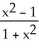  If x = tan \theta , express sin(2 \theta )  and cos(2 \theta )  as rational functions of x. A)  sin(2 \theta )  =   , cos(2 \theta )  =   B)  sin(2 \theta )  =   , cos(2 \theta )  =   C)  sin(2 \theta )  =   , cos(2 \theta )  =   D)  sin(2 \theta )  =   , cos(2 \theta )  =   E)  sin(2 \theta )  =   , cos(2 \theta )  =   
