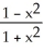  If x = tan \theta , express sin(2 \theta )  and cos(2 \theta )  as rational functions of x. A)  sin(2 \theta )  =   , cos(2 \theta )  =   B)  sin(2 \theta )  =   , cos(2 \theta )  =   C)  sin(2 \theta )  =   , cos(2 \theta )  =   D)  sin(2 \theta )  =   , cos(2 \theta )  =   E)  sin(2 \theta )  =   , cos(2 \theta )  =   