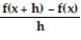 Simplify the difference quotients   and   for the following function. Rationalize the numerator when necessary. -f(x)  = 7x + 1 A)  7h; 7a B)  7; 7 C) 7x - 7h; 7x - 7a D)   7; 7x - 7a