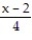Find the inverse of the function. -f(x)  = 4x + 2 A)  f<sup>-1</sup>(x)  =   - 2 B)  f<sup>-1</sup>(x)  =   C)  Not a one-to-one function D)  f<sup>-1</sup>(x)  =  