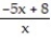 Find the inverse of the function. -f(x)  =   A)  f<sup>-1</sup>(x)  =   B)  f<sup>-1</sup>(x)  =   C) Not a one-to-one function   D)  f<sup>-1</sup>(x)  =  