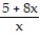Find the inverse of the function. -f(x)  =   A)  f<sup>-1</sup>(x)  =   B)  f<sup>-1</sup>(x)  =   C) Not a one-to-one function   D)  f<sup>-1</sup>(x)  =  