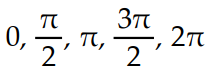  Solve for the angle θ, where 0 ≤ θ ≤ 2π -sin 2 \theta  - cos  \theta  = 0 A)      B)      C)     D)     