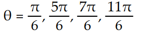  Solve for the angle θ, where 0 ≤ θ ≤ 2π -sin 2 \theta  - cos  \theta  = 0 A)      B)      C)     D)     