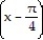  State the period of the function and graph. -cos   - 3    A)   Period 2 \pi     B)  Period 2 \pi     C)   Period 2 \pi    D)    Period 2 \pi      