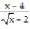 Compute the values of f(x)  and use them to determine the indicated limit.       -If f(x)  =   , find   f(x) .    A)    B)    C)    D)    