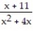 Find all vertical asymptotes of the given function. -f(x)  =   A)  x = -4, x = -11 B)  x = 0, x = -2, x = 2 C)  x = -2, x = 2 D)   x = 0, x = -4