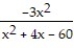 Find all vertical asymptotes of the given function. -R(x)  =   A)  x = 10, x = -6 B)  x = - 60 C)  x = -10, x = 6 D)  x = -10, x = 6, x = -3