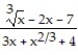  Divide numerator and denominator by the highest power of x in the denominator to find the limit. -    A)  -   B)  -   C)  - \infty  D)  0 