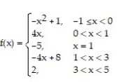 Provide an appropriate response. -Is f continuous at f( 0)?    