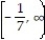 Find the intervals on which the function is continuous. -y =   A)  continuous on the interval   B)  continuous on the interval   C)  continuous on the interval   D)  continuous on the interval  