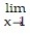 Find the limit, if it exists. -    A)  2.82842712 B)  Does not exist C)  -2.8284271 D)  0