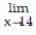 Find the limit, if it exists. -    A)    B)  ±   C)  93.5 D)  Does not exist