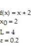 Use the graph to find a δ > 0 such that for all x, 0 <   < δ ⇒   < ε. -    A)  2 B)  0.4 C)   0.1 D)  0.2