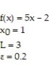 Use the graph to find a δ > 0 such that for all x, 0 <   < δ ⇒   < ε. -    A)  0.04 B)  0.08 C)  0.4 D)  2