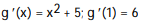 <strong>Calculate the derivative of the function. Then find the value of the derivative as specified.  -g(x) = x<sup>3</sup> + 5x;   (1)</strong> A)     B)   C)    D)    <div style=padding-top: 35px> 