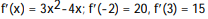 <strong>Use limits to find the derivative function   for the given function f. Then evaluate   (a) for the given values of a.  -f(x) =   - 4x; a = -2, 3</strong> A)     B)     C)     D)    <div style=padding-top: 35px> 