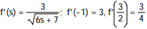 <strong>Use limits to find the derivative function   for the given function f. Then evaluate   (a) for the given values of a.  -f(s) =   ; a = -1,  </strong> A)     B)    C)     D)     <div style=padding-top: 35px> 