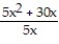 <strong>Find the derivative of the function by first expanding or simplifying the expression.  -f(x) =  </strong> A) f'(x) = x + 6 B) f'(x) = 1 C) f'(x) = 10x D) f'(x) = 5 <div style=padding-top: 35px> 