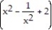Find .   -y =     A)    + 4x B)  -   + 4x C)    + 4x D)  -   - 4x