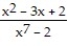 Find the derivative of the function. -y =   A)      B)      C)      D)    