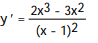 Find the derivative of the function. -y =   A)      B)      C)     D)     