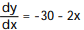 Find the derivative of the function. -y =   A)      B)      C)      D)     