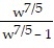 Find and simplify the derivative. -g(w)  =   A)  -   B)    C)    D)  -  