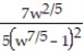 Find and simplify the derivative. -g(w)  =   A)  -   B)    C)    D)  -  