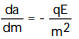 Solve the problem. -A charged particle of mass m and charge q moving in an electric field E has an acceleration a given by   where q and E are constants. Find   . A)      B)     C)     D)     