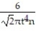 Solve the problem. -Under standard conditions, molecules of a gas collide billions of times per second. If each molecule has diameter t, the average distance between collisions is given by   where n, the volume density of the gas, is a constant. Find   . A)    = -   B)    = -   C)    =   D)    = -  