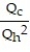 Solve the problem. -A heat engine is a device that converts thermal energy into other forms. The thermal efficiency, e, of a heat engine is defined by   where   is the heat absorbed in one cycle and   , the heat released into a reservoir in one cycle, is a constant. Find   . A)    =   B)    =   C)    = -   D)    =   -  
