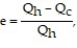 Solve the problem. -A heat engine is a device that converts thermal energy into other forms. The thermal efficiency, e, of a heat engine is defined by   where   is the heat absorbed in one cycle and   , the heat released into a reservoir in one cycle, is a constant. Find   . A)    =   B)    =   C)    =   D)    =  
