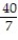 Suppose u and v are differentiable functions of x. Use the given values of the functions and their derivatives to find the value of the indicated derivative -u(1)  = 3,   (1)  = -7, v(1)  = 7,   (1)  = -3.     at x = 1 A)  -   B)  -   C)  -   D)  -  