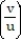 Suppose u and v are differentiable functions of x. Use the given values of the functions and their derivatives to find the value of the indicated derivative -u(1)  = 2,   (1)  = -7, v(1)  = 7,   (1)  = -3.     at x = 1 A)    B)  -   C)  -   D)   