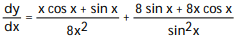 Find the derivative. -y =   +   A)      B)      C)    D)     