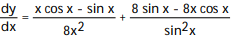 Find the derivative. -y =   +   A)      B)      C)    D)     