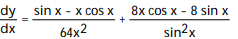 Find the derivative. -y =   +   A)      B)      C)    D)     