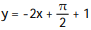 Solve the problem. -Find the tangent to y = cot x at x =   . A)      B)      C)     D)    