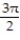  Graph the curve over the given interval together with its tangent at the given value of x. Graph the tangent with a dashed line. -y = cos(x) , -2 \pi   \le  x  \le  2 \pi , x =      A)    B)    C)    D)    