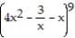 Write the function in the form y = f(u)  and u = g(x) . Then find dy/dx as a function of x. -y =    A)     B)    C)     D)    