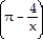 Write the function in the form y = f(u)  and u = g(x) . Then find dy/dx as a function of x. -y = tan   A)   B)   C)   D)   
