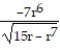 Find the derivative of the function. -q = A) B) C) D)