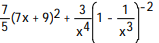 Find the derivative of the function. -y = + A) B) C) D)