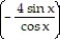 Find the derivative of the function. -h(x)  =   A)  3   B)    C)  -3   D)     